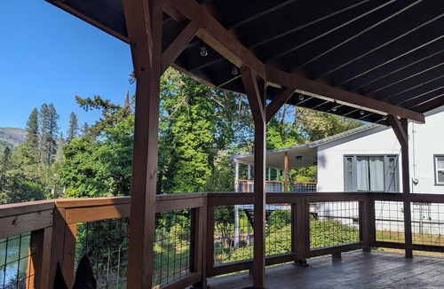 Glide Cabin | Luxury North Umpqua riverside yurt in Glide, Oregon