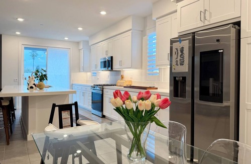 Northwest Anaheim House | Massive Townhome with Huge Home Theater and Gym