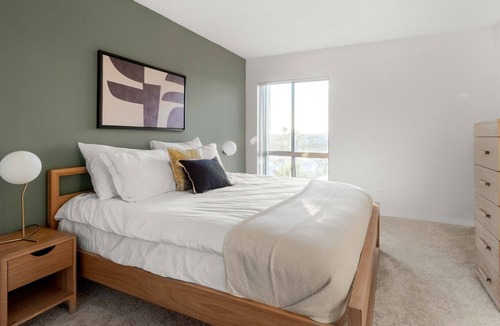 Rampart Village Apartment | Mod Koreatown 1BR w/ Pool, Gym, nr. Wiltern Theatre by Blueground