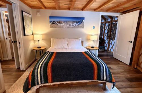 Carson Other | Modern Luxury Yurt with Firepit Table & Skylit Dome near Carson, Washington