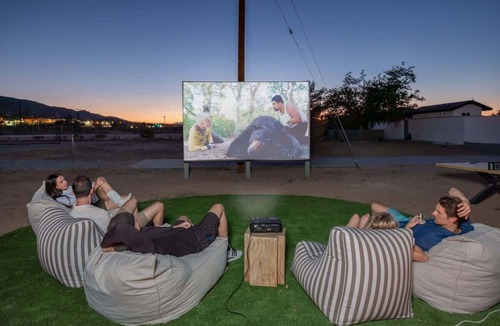 Joshua Tree House | Moonstone Bungalow Pool, Spa, Pickleball, Sauna