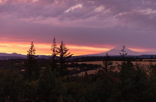 The Dalles House | Mosier Cabin Hot Tub Mt Adams View