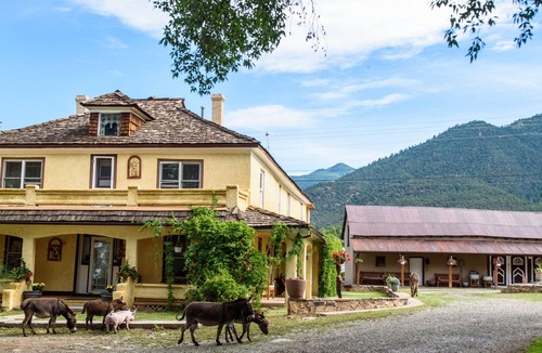 Arroyo Seco Cottage | Mountain-View Adobe on Apple Orchard | Walk to Dining & Waterfall Trail