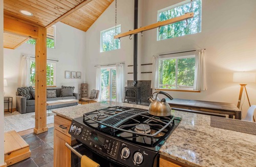 Warnick Cabin | Mt Baker Cabin w/Private Hot Tub & Deck