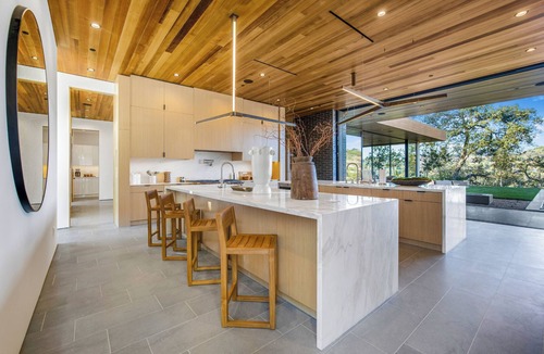 Beverly Hills House | Oak Pass Manor: Indoor-Outdoor Luxury with Pool, Sauna & Panoramic Views