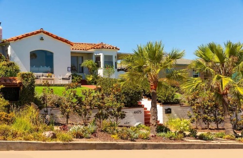 Point Loma Heights House | Ocean Beach Spanish Cottage with Ocean Views