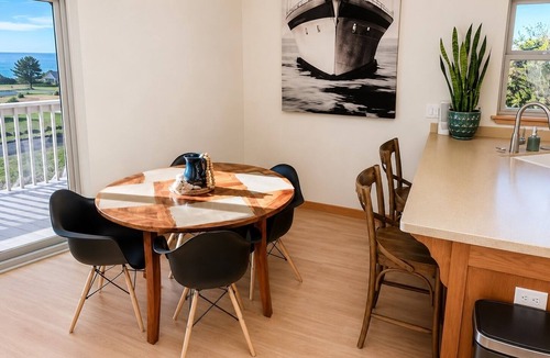 Shelter Cove House | Ocean Vista Getaway Walk to Beach, Marina, Lighthouse & Brewery, Sleeps 8
