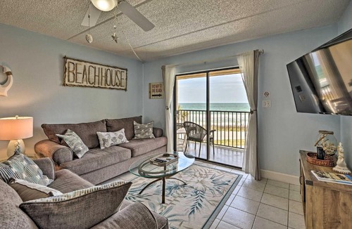 Ormond-by-the-Sea House | Oceanfront Ormond Beach Getaway w/Balcony!
