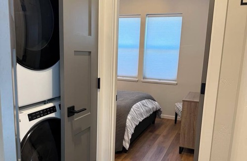Historic Railroad District Hotel | One bedroom one bathroom studio with full kitchen and stunning patio.