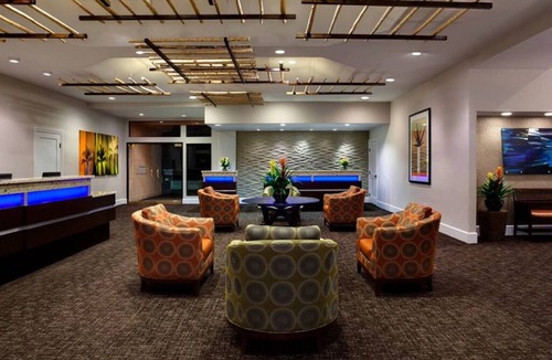 Cathedral City Villa | Palm Springs Area 1 Bdrm on a Golf Course, view of Mountains.