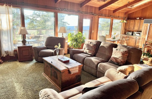 Rosario House | Paradise in Forest setting w/Ocean views, hot tub, close to town & Hiking