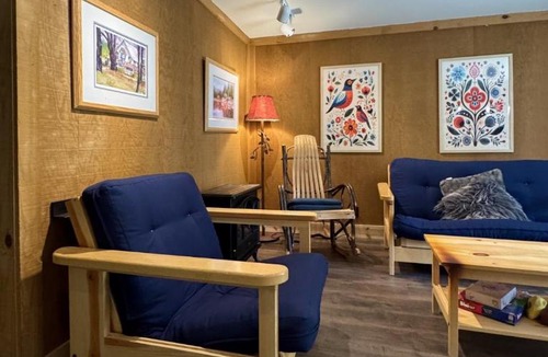 Bear Valley Apartment | Pet-Friendly Condo with Patio - Creekside 83 condo