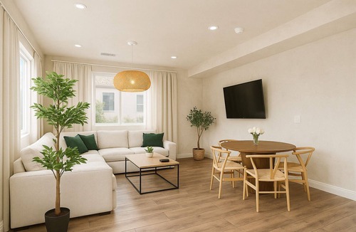 Lawndale House | Playhouse Retreat - Private Yard & Theater Lounge