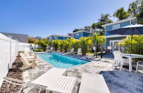 Downtown Dunedin House | Poolside Tiny Home in Downtown Dunedin | Sandy
