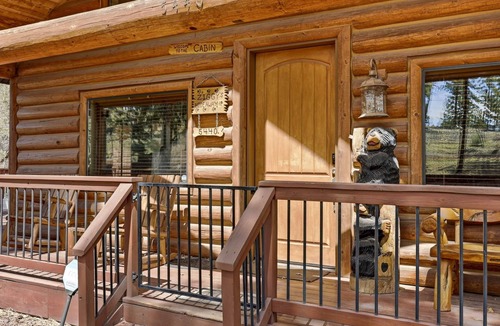 Pinetop-Lakeside Cabin | Private Dog Friendly Log Cabin on 2 Acres No Front Neighbors