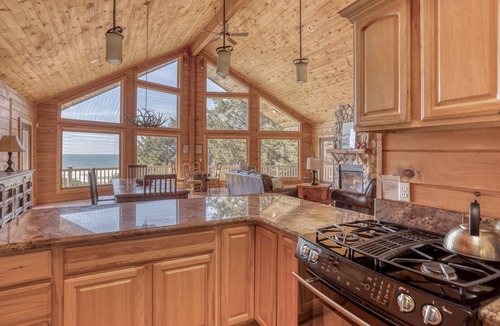 Newport House | Private Hilltop Ocean Views, Cathedral Ceiling, Fabulous Game Room Near Newport!