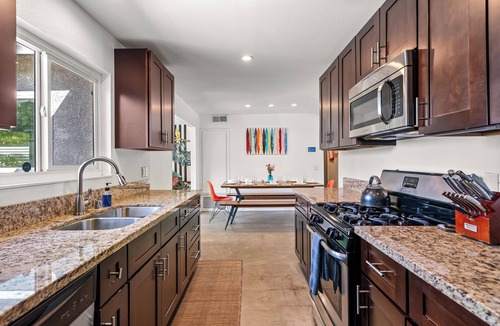 Desert Park Estates House | PS I Love You - Elegant Design, Cozy Fire Pit & Poolside Bliss