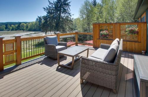 Port Ludlow House | Puget Sound Views, 8.5 Acres! Luxury Outdoor Oasis