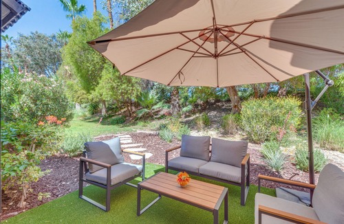 Palm Springs House | Resort-Style Palm Springs Townhome w/Pool Access