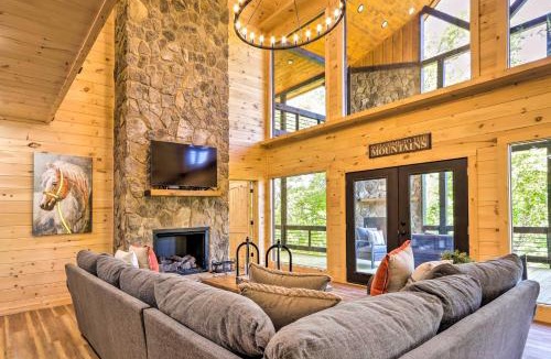 Blue Ridge House | Riverfront Blue Ridge Escape w/Scenic Views!