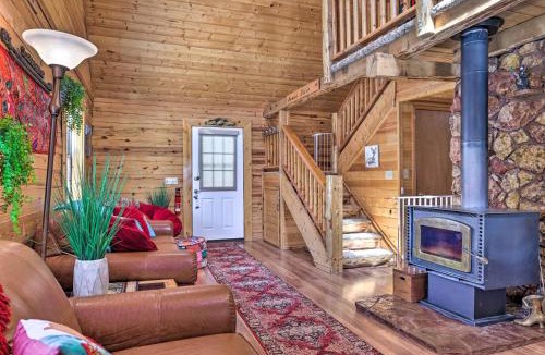 Meadow View Heights House | Rustic Duck Creek Village Cabin w/Fire Pit!