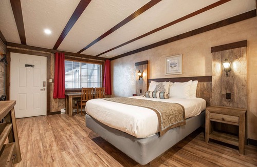 Ocean Shores Hotel | Sandy Duck - Queen Studio Room at Wanderlust Inn, Pet Friendly