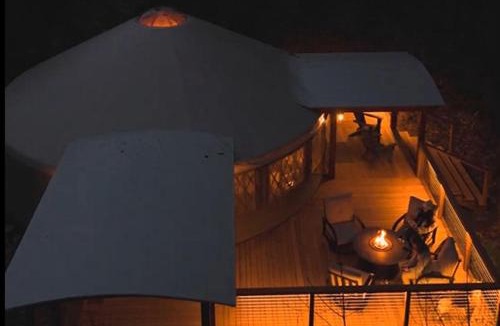 Carson Other | Scenic Woodland Yurt with Stargazing Dome & Firepit near Carson, Washington
