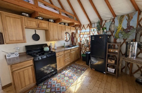 Hermosa Cabin | Secluded Off-Grid Yurt with Forest Access, Orchard & Gardens