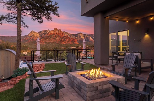 Sedona House | Sedona Dream Estate - 5BR Huge Pool/Spa/Firepit/Golf/Sauna