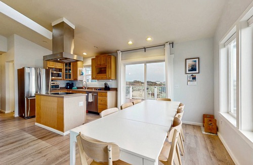 Westport House | Serene, Dog-Friendly Beach House with Free WiFi & a Gas Fireplace