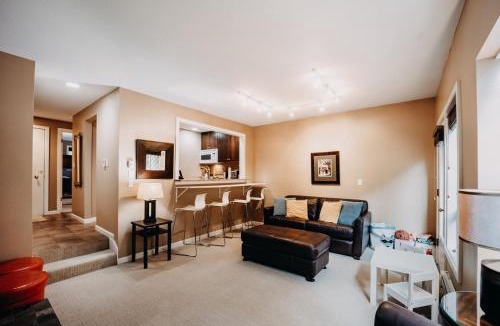 Glacier Apartment | Snowater Condo #50 - WiFi- Fireplace - WithD - D W home