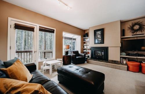 Glacier Apartment | Snowater Condo #50 - WiFi- Fireplace - WithD - D W home