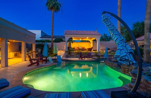 Lake Havasu City House | Sonoran Springs - Luxury Oasis Pool&Spa -Sleeps 18