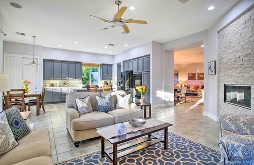 Palm Desert House | Spacious Palm Desert Home w/Patio, Pool & Grill