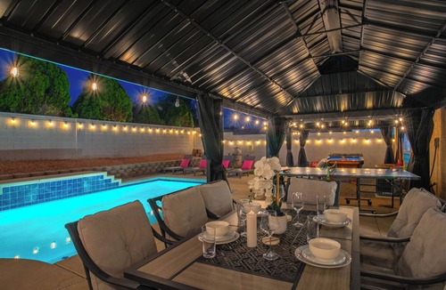 North Las Vegas House | Spectacular 5BR Home: Pool and Relaxing Space!