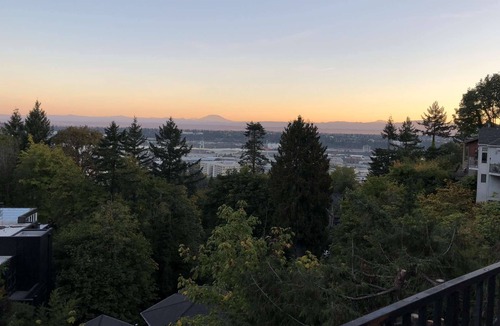 Kings Heights House | Spectacular Views, Single Level w/Huge Deck & BBQ, Pet Friendly, Next to Forest Park Hiking Trails