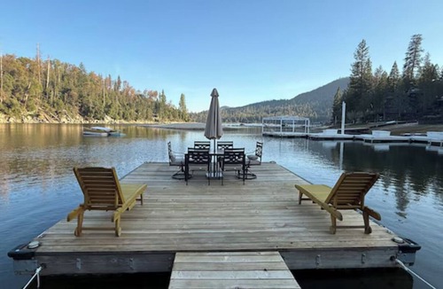Bass Lake Cottage | Stargazing dome with Forest Cottage/Lakefront Private Beach with canoe