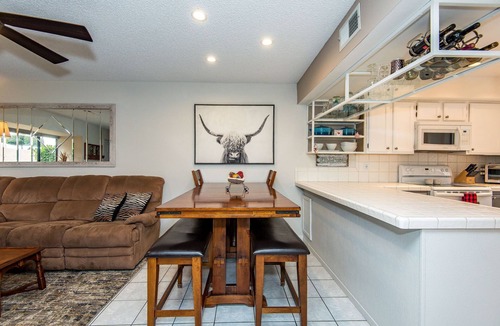 Holiday Shores Condo | Steps from the River! Cozy 2 bed/2 bath condo. Min 30 day rental.