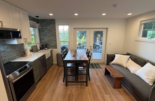 Endolyne Cottage | Stunning Bluff Cottage with Panoramic Puget Sound & Olympic Mountain Views