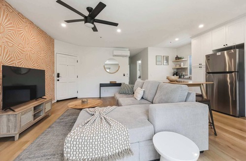Olde Solana Beach Apartment | Stylish 2BD Peek-a-boo Ocean View High-End Stay