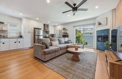 Olde Solana Beach Apartment | Stylish 2BD Peek-a-boo Ocean View High-End Stay