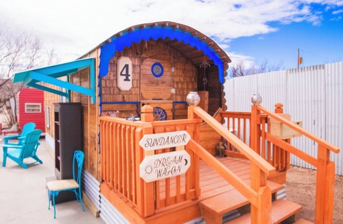 Truth or Consequences House | Sundancer Dream Wagon with Hot Springs Access