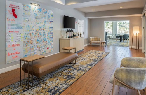 Downtown Hotel | Super Bowl Stay at Town Place Suites Campbell Studio Queen Bed with Kitchen