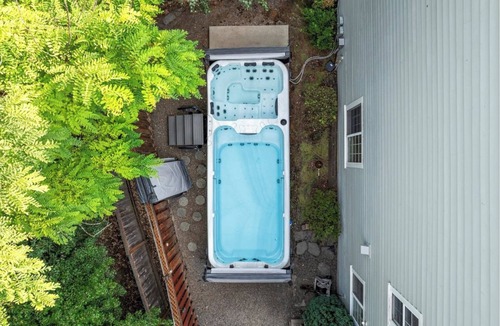 Beaverton House | Swim Spa + Hot Tub, Private backyard, 6 Bedrooms