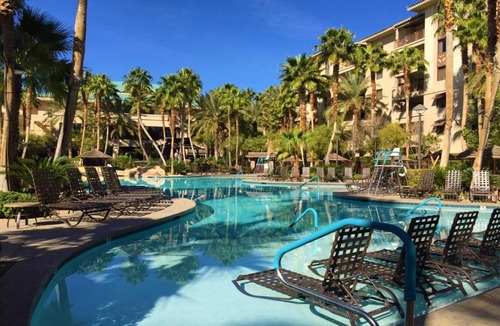 Las Vegas Condo | Tahiti Village Moorea 1br suite Thursday check-in