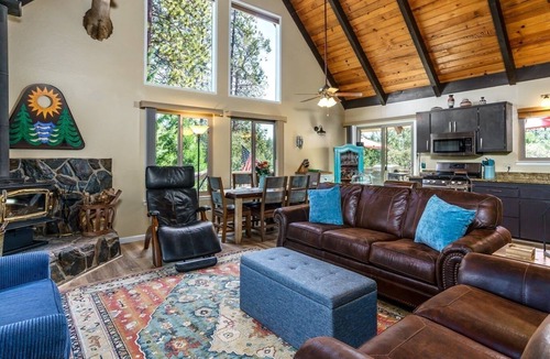Groveland Cabin | The Comfy Cabin - Solar Powered and Handicap Friendly Amenities Make the Comfy Cabin the Perfect Place for your Yosemite Getaway by RedAwning