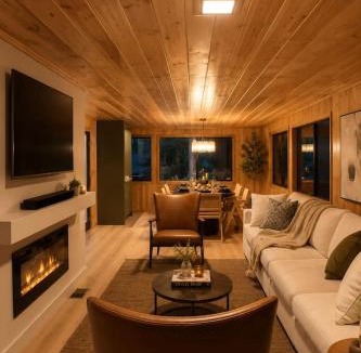 Twain Harte House | The Fork House Luxury Creekside Sierra Retreat