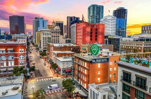 Gaslamp Quarter Apartment | The Historic Penn Hotel