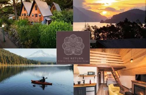 Stevenson House | The Return to Artbliss - A-Frame Cabin - Stunning Views