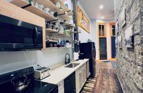 Enterprise Condo | The Ruby Peak Condo is part of the historic Litch Hotel